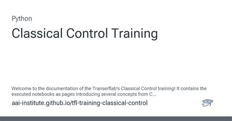 Image result for Crash Course in Classical Control