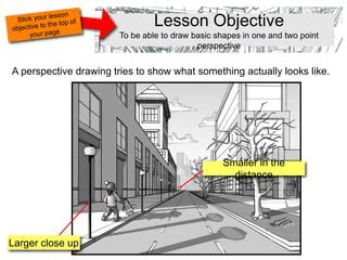 Image result for Street Sign 2-Point Perspective Drawing
