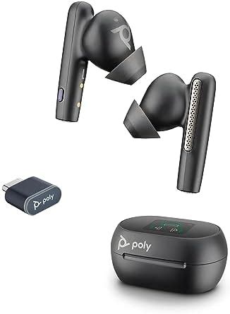 Poly (Plantronics + Polycom) Voyager Free 60+ UC with Touchscreen ...