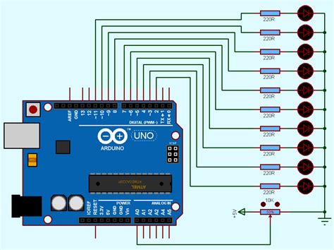 Image result for Arduino Progress Bar LED
