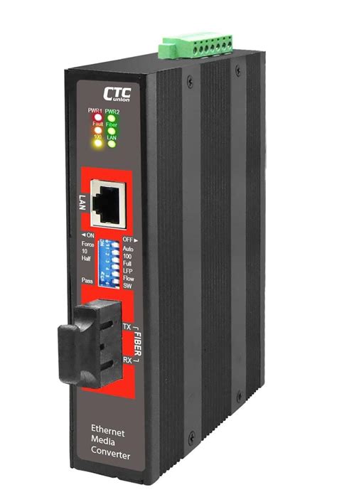 IMC-100-PD-SC030 - Fast Ethernet singlemode fiber industrial media con ...