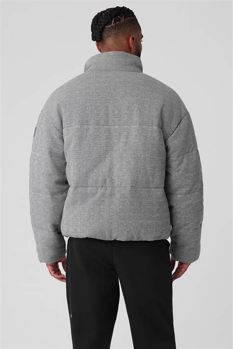 Glenplaid Colosseum Stage Puffer - Light Glenplaid | Alo Yoga