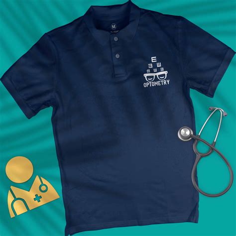 Optometry Logo - Polo T-shirt - themanan.in – The Manan