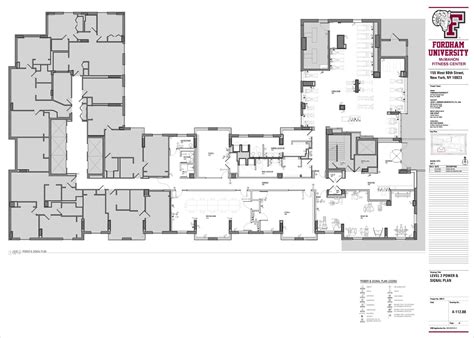 Fitness Center Floor Plan