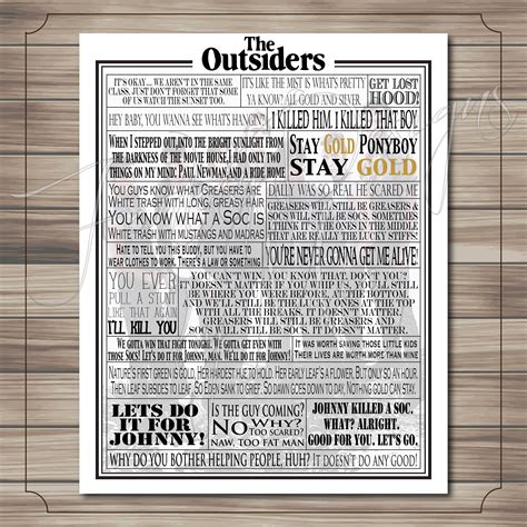 The Outsiders Movie Quotes