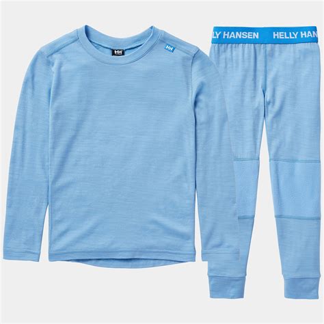 Kids' Merino Wool Base Layer Set | Helly Hansen US