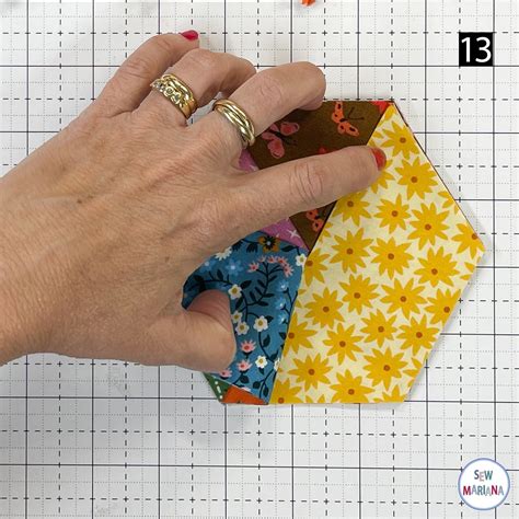 Hexagon Coaster Project Quilt Tutorial 的图像结果