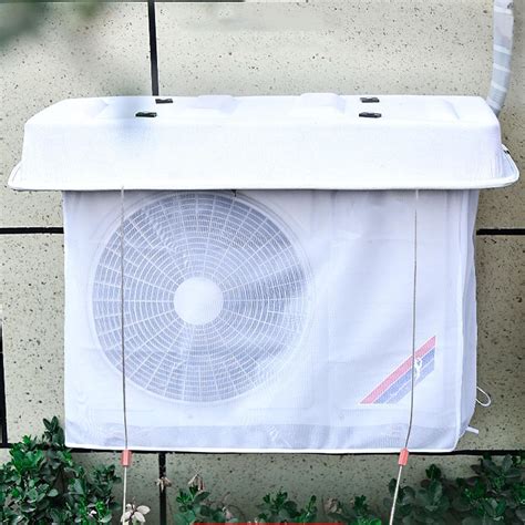UlpyO Air Conditioner Unit Cover with Mesh, Outdoor Window AC Units ...