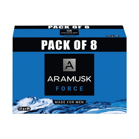 Buy Aramusk Force Premium Soap for Men | Deep Cleansing, Moisturizing ...