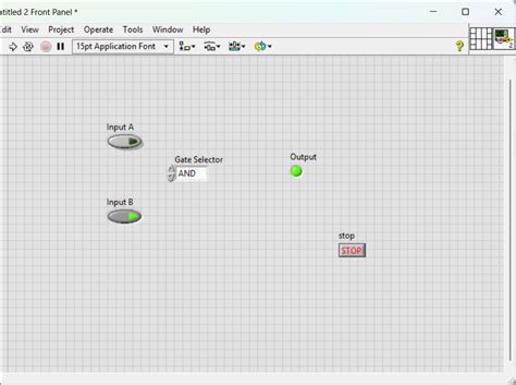Image result for Realization of Logic Gates Using LabVIEW