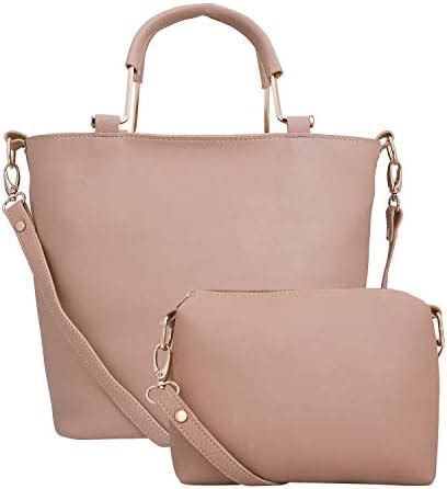 Mammon Women's Handbag With Sling Bag & Wristlet (Set of 3) (3LR-BIB ...