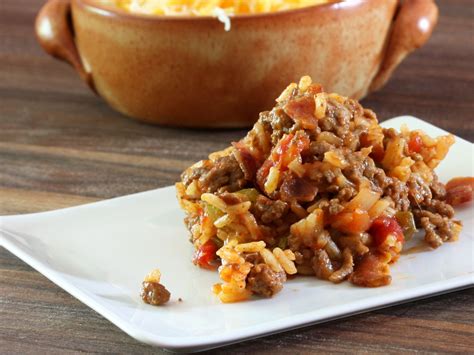 Skillet Spanish Rice with Ground Beef Recipe | Recipe Cart