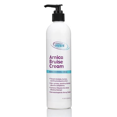 Miracle Plus Arnica Bruise Cream, Health Healing Relief for Swelling ...