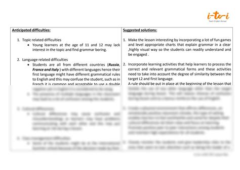 Module 2 Video Lesson Plan Examples TEFL 的图像结果