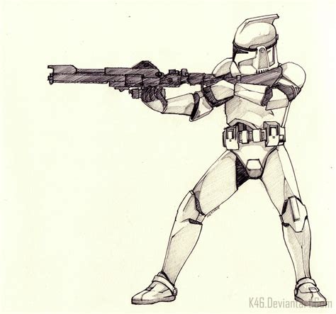 Image result for +Clone War Trooper Drawing Tutorial