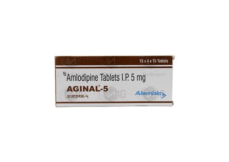 Amlodipine Aginal 5mg Tablet: View Uses, Side Effects, Price & Substitutes