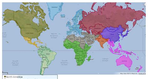 World Regions 的图像结果