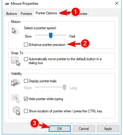Image result for How to Fix a Mouse Pointer