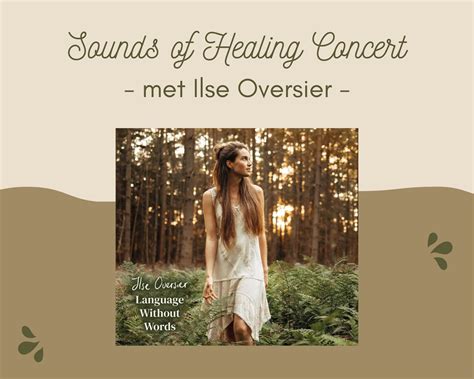 Sounds of Healing Concert met Ilse Oversier | Zentire
