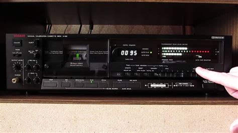Luxman K-109 - Very Rare Cassete Deck. Video #1