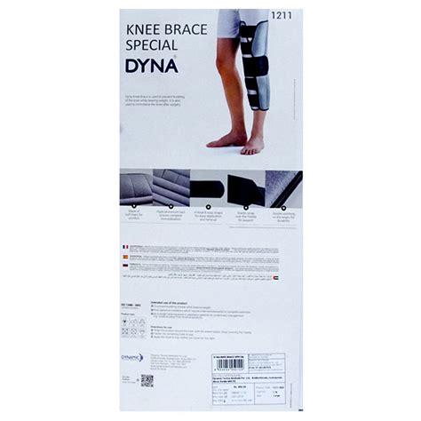 Dynamic Knee Brace Spl Large, 1 Count Price, Uses, Side Effects ...
