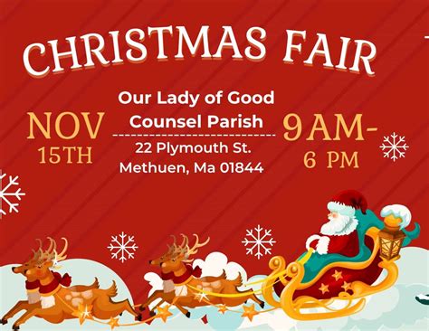 OLGC Old Fashioned Christmas Fair, Our Lady of Good Counsel Parish ...
