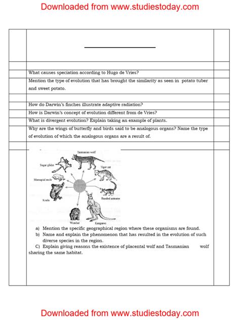 Image result for Class 12 Evolution