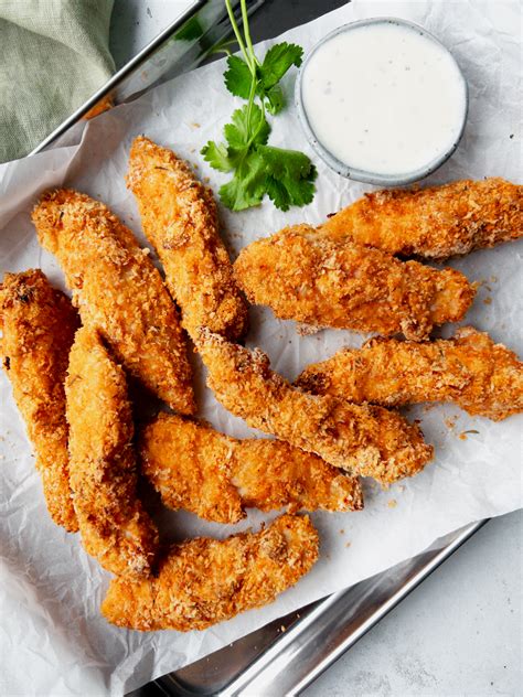 Oven Fried Chicken Tenders Recipe