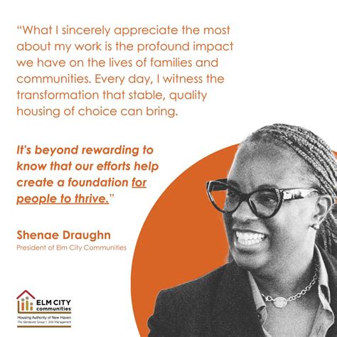 Meet Shenae Draughn As the new President of Elm City Communities ...