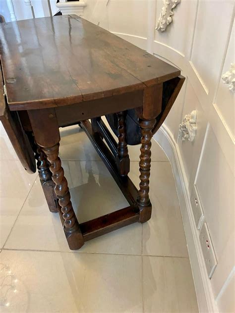 Antique 17th Century Oak Gateleg Table For Sale at 1stDibs | gateleg ...