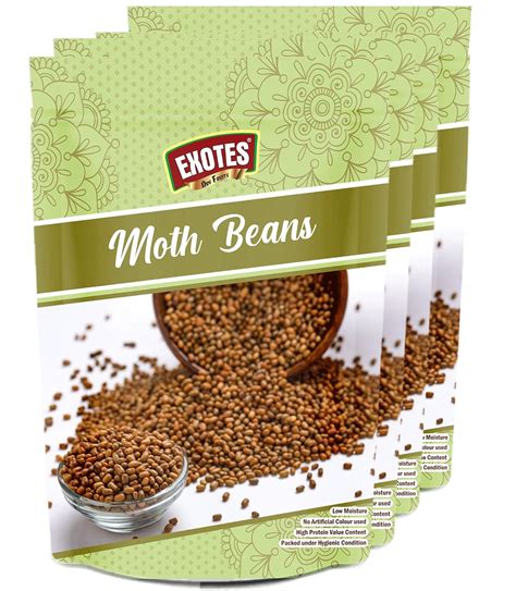Exotes Moth Beans 1000g (500g X 2) – Protein & Fibre-Rich | Great for ...