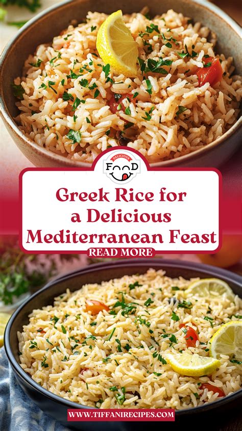 Easy Greek Rice Recipe for Everyone | Recipe in 2025 | Mediterranean ...