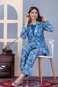 Daevish Top Pant Co-ords Set with Blazer Price in India - Buy Daevish ...