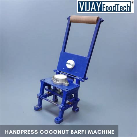 Handpress Coconut Barfi Machine – Vijay Foodtech