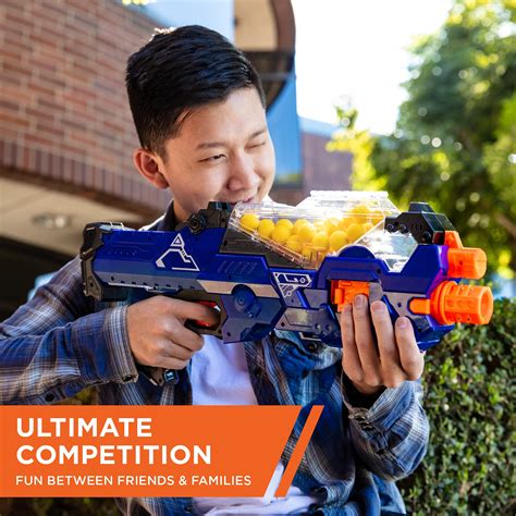 Buy Best Choice Products Kids Motorized Soft Foam Ball Gun, Electric ...