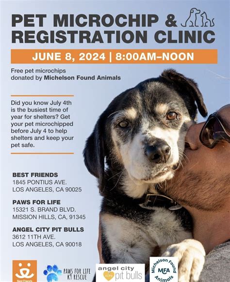 Free Pet Microchip & Registration Clinic
