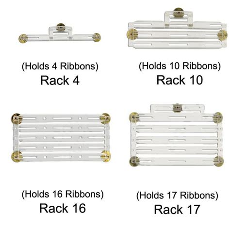 Ribbon Racks No Space & Spaced - JROTC.com