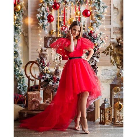 Red Christmas Dresses For Juniors