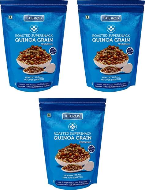 Buy KEEROS QUINOA GRAIN HEALTHY SUPER SNACK - 250G Online & Get Upto 60 ...