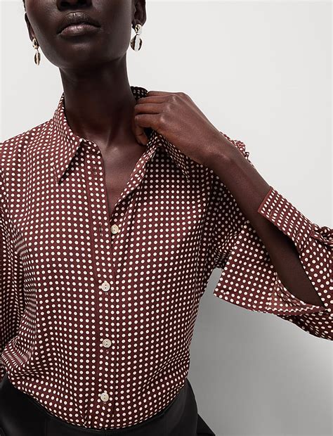 Buy Printed Collared Shirt at Marks & Spencer