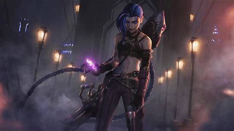 Jinx Arcane League Of Legends Live Wallpaper - MoeWalls