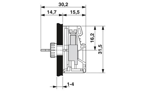 VDFK 6 - Panel feed-through terminal block - 0711027 | Phoenix Contact