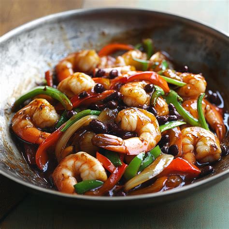 Stir-Fried Prawns with Black Bean Sauce Recipe – Getfish Seafood