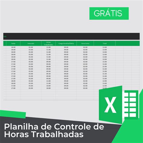 Calculo De Horas Trabalhadas Excel - RETOEDU
