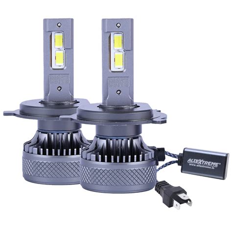 AllExtreme K18-H4 LED Headlight 130 Watt H4 Car Driving Headlamp Bulb ...