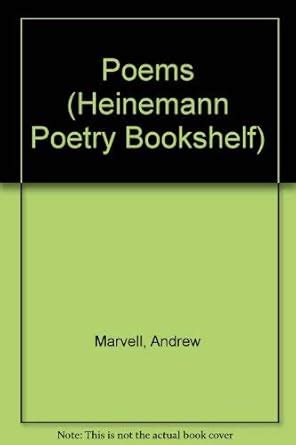 Poems (Poetry Bookshelf) : Marvell, Andrew, Reeves, James, Seymour ...