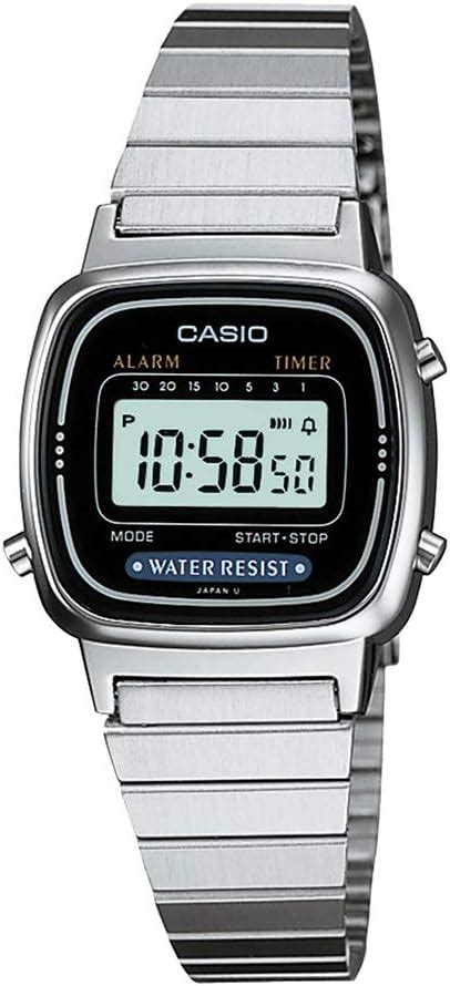 Casio Vintage Series Digital Grey Dial Women's Watch - LA670WD-1DF(D123 ...