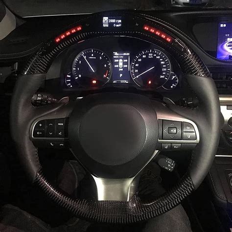 Buy Steering Wheel Trim, 3pcs Dry Carbon Fiber Steering Wheel Panel ...