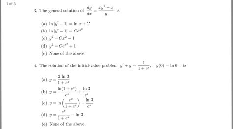 コレクション (x-y)dy/dx=x 2y general solution 234196-Find the general ...