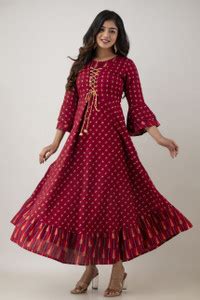 ftDiva Anarkali Gown Price in India - Buy ftDiva Anarkali Gown online ...